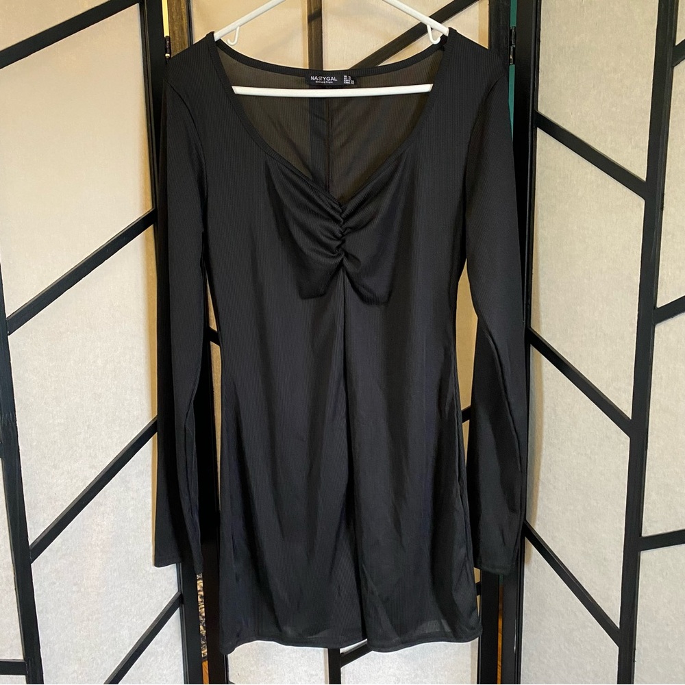 Nasty Gal Long Sleeve Romper